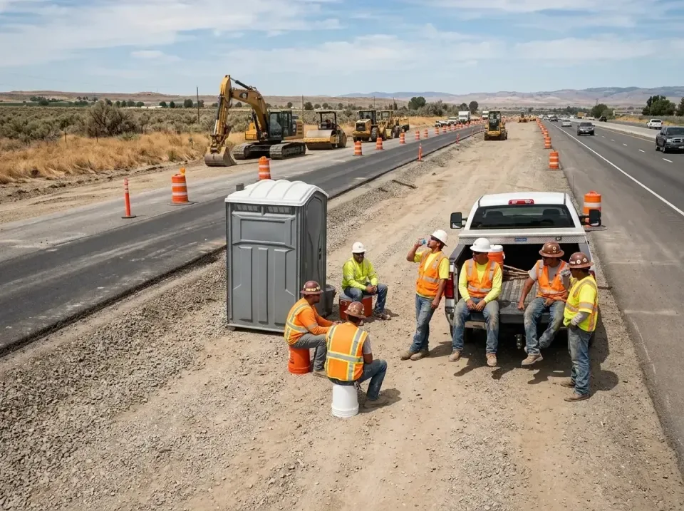 highway-road-construction-crew-007 — frequently asked questions, Porta Potty and Restroom Rentals in Augusta, ME